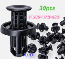 30PCS 91505-TM8-003 NEW FOR HONDA BUMPER / UNDER COVER RETAINER CLIP US picture