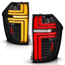 ANZO Fits 21-24 Chevy Suburban/Tahoe Full LED Tail Lights SeqSig Black - Pair - picture