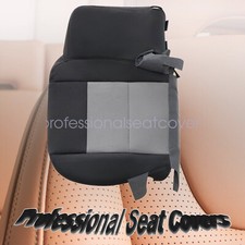Fits 2003-2011 Ford Ranger Driver Bottom Cloth Replacement Seat Cover Black/Gray picture