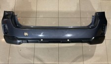 Rear Bumper Cover Blue 2015 - 2017 Subaru Outback 57704aal11b OEM picture