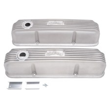 Edelbrock 41629 Classic Ford 360 390 428 FE Satin Finish Valve Covers, 5