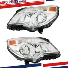 1 Pair Headlight For 2010-2015 Chevy Equinox LT/LS Halogen Type  Chrome picture