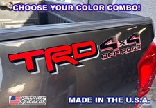 TRD 4X4 Off Road New Style 2022+ Bed Decals Stickers, Fits Toyota Tundra picture