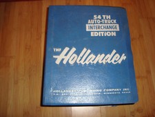 The Hollander 54th Edition Auto-Truck Interchange Copyright 1988 CWI picture