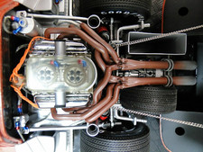 Ford GT40 Race Car Le Mans Racing w/V8 Engine/Custom Metal Body 1:18 SCALE MODEL picture