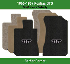 Lloyd Berber Front Row Carpet Mats for 1966-1967 Pontiac GTO w/GTO Crest Logo picture