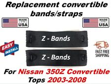 Z Bands - Replacement Elastic Straps Nissan 350Z Convertible - Easy Install -USA picture