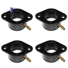 COMPLETE RIGHT LEFT INTAKE CARBURETOR HOLDER FOR KAWASAKI KZ650D SR 1977-1979 picture