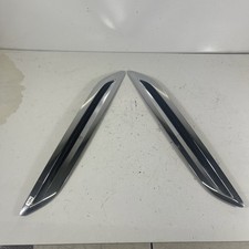 2007-2010 Saturn Sky LH/RH Driver Side Hood Ornament Chrome Trim PAIR picture
