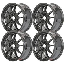 (Set-4) IPW W016 16x7 4x100 Gloss Black 35mm Wheels Rims 16 Inch picture