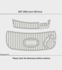 2008 Larson 206 Senza DuraEVA Seadek EVA Foam Boat flooring picture