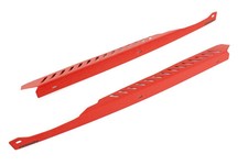 Perrin Performance Aluminum Red Fender Shrouds Set for Subaru WRX & STI 08-14 picture