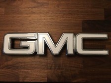 07-17 GMC Sierra Yukon GLOSS WHITE Front Grill / Rear Emblem Overlay Kit Decal picture