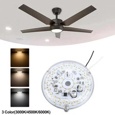 3.93‘’ LED Ceiling Fan Light LED Module Light Panel 3000K-6000K 120V 18W 2000LM picture