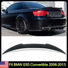 M4 STYLE CARBON COLOR TRUNK SPOILER WING FOR 07-13 BMW E93 328i 335i CONVERTIBLE picture