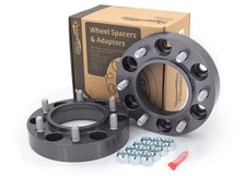 Spidertrax WHS007G Wheel Spacer  6 x 5.50in Bolt Pattern Anodized Gray Set Of 2 picture
