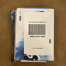 Brand New * 2017 Ford Mustang Shelby GT350 Owners Manual - Set* Sealed picture