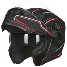 ILM Refurbished Full Face Modular Dual Visor Motorcycle Helmet 4 Colors DOT 902 picture