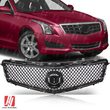 Fits Cadillac ATS 2013-2014 New Front Upper Grille Mesh Honeycomb Gloss Black picture