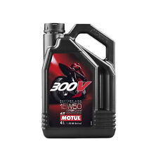 Motul 300V 4T Full Synthetic Motorcycle Oil 15W-50 4 Liter 1.05 Gallon 104129 picture