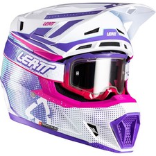 Leatt 2026 Moto 7.5 Composite Helmet With 4.5 Velocity Goggles picture