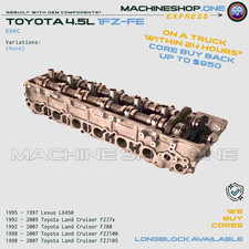 1995-2007 Toyota LandCruiser Lexus LX450 4.5L 1FZ-FE cylinder head CORE BUY BACK picture