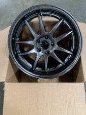 One 18x9.5 +30  Aodhan DS02  5x114.3  Hyper Black  Wheel  (Used) picture