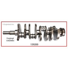 Crankshaft Kit for 1999-2009 Chrysler Dodge Jeep 4.7L SOHC V8 VIN 