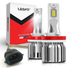 LASFIT H11 LED Headlight Kit Low Beam Bulb Super Bright 6000K Bulbs Free Return picture