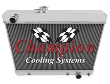 1966 1967 Pontiac LeMans, Tempest, GTO 3 Row Core Champion Radiator DR  picture