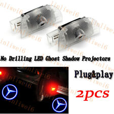 2pc LED Car Door Courtesy Projector Light For MB S-Class W220 SL R230 picture
