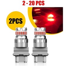2-20 AUXITO LED 3157 3156 3056 Red Brake Tail Parking Turn Signal Light Bulb Kit picture