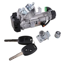 For 07-11 Crv Ignition & Door Lock Cylinder Switch Assembly Set 2 Remote Keys picture
