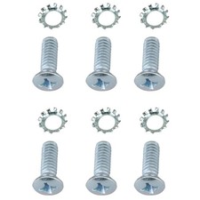 12pcs 1963-1967 C2 Corvette Convertible Vent Glass Regulator Screws picture