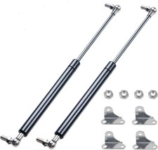 2 PCS 17 Inch 100Lb 445N Gas Struts Springs Shocks With Brackets Lift Support picture