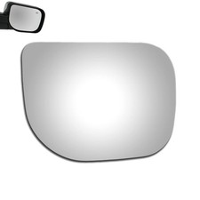 WLLW Mirror Glass for NISSAN TITAN Passenger Side 8 1/4 inches, Gray picture