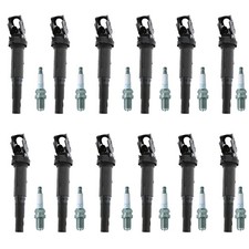 Eldor Ignition Coils and NGK Spark Plugs Kit for BMW 760Li 2003-2008 6.0L V12 picture