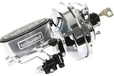 Chrome Ford Mustang Polished Wilwood Master Cylinder Booster & Proportion Valve picture