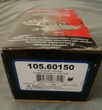 Disc Brake Pad Set-Posi-Quiet Ceramic Centric 105.60150 picture