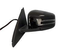 #81 Black Left Driver Mirror Blind Spot For Mercedes GLA250 GLA45 2013 2014-2020 picture