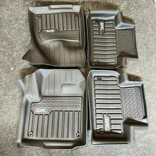 3W Durable TPE Black Floor Mats, For Range Rover/Land Rover Evoque 2011-2019 picture