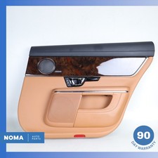 14-19 Jaguar X351 XJL LWB Rear Right Interior Door Panel Trim w/ Sun Shade OEM picture