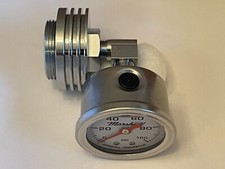 1976-1978 cb750A Hondamatic oil pressure gauge kit w/ WHITE face Honda CB750 picture