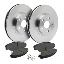 Front Brake Rotors + Ceramic Pads for 2012-2019 Nissan Versa Note Micra picture