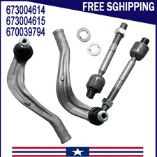 For Maserati Levante 2017 4× LH & RH Inner+Outer Tie Rod End 673004614 673004615 picture