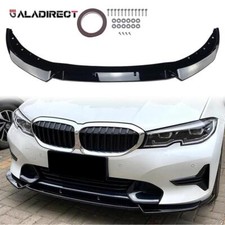 Front Bumper Lip Spoiler Splitters Fits BMW 3 Series G20 G21 330i 19-22 Black picture