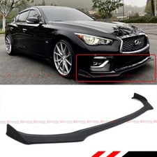FOR 18-24 Infiniti Q50 Base Luxe Winglet Style Front Bumper Lip Spoiler Splitter picture