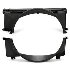 Fan Shroud Set For 1988-98 Chevrolet C1500 5.0L/5.7L 28x17 Core Upper and Lower picture