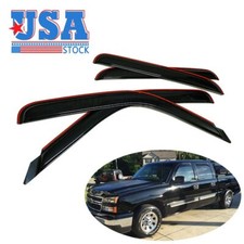 US IN-CHANNEL Window Visors Sun Rain Guard For 00-06 Chevy Suburban/GMC Yukon XL picture