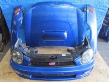 JDM 02-03 Subaru Impreza WRX STI Front End Nose cut bumper Conversion HID, Hood picture